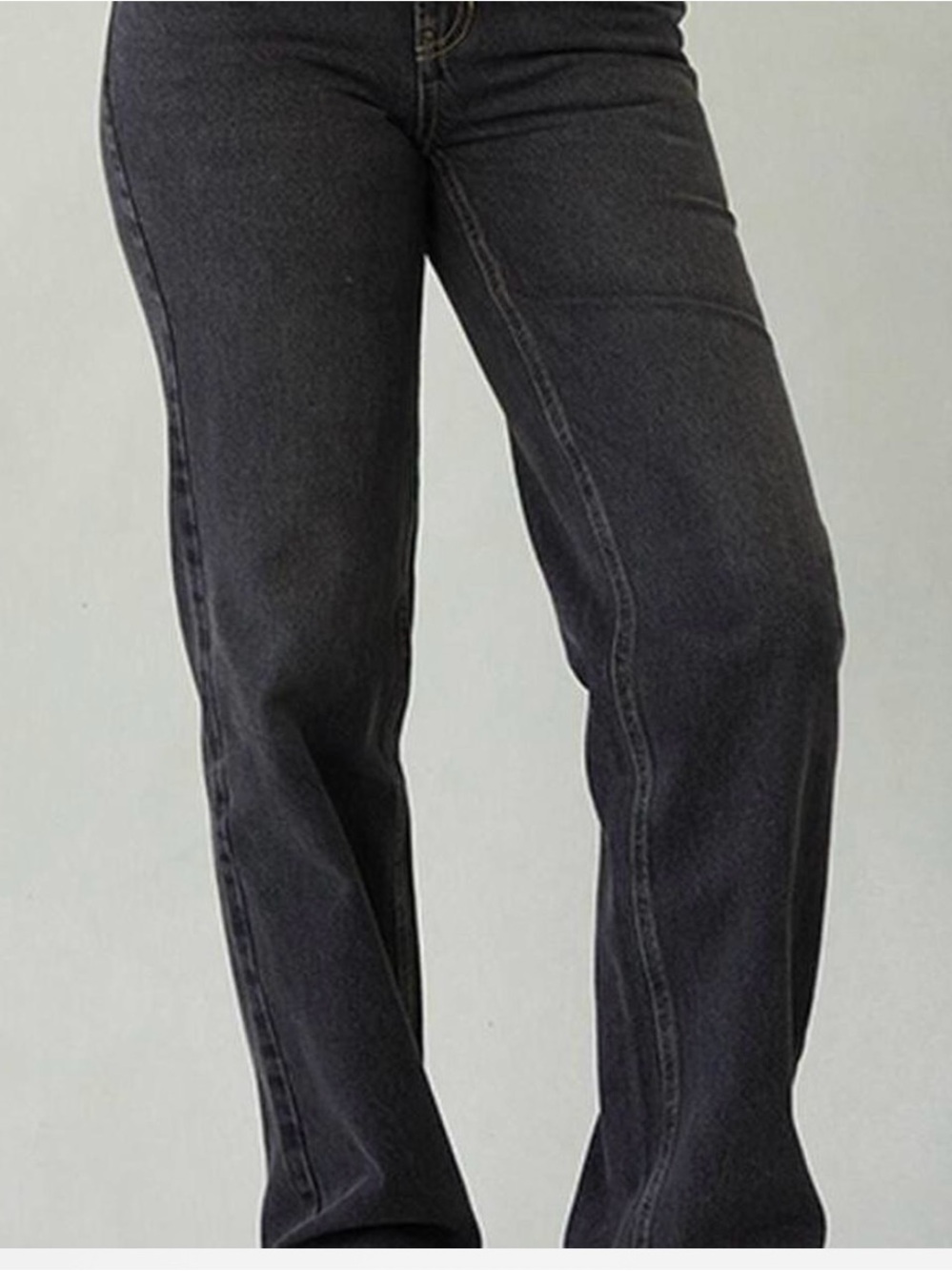Vintage Black Straight-Leg Women’s Jeans